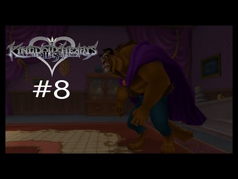 Kingdom Hearts 2 Final Mix PS4 Walkthrough Part 8 Beast's Castle