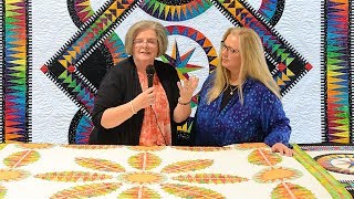 Luana Rubin interviews Jacqueline de Jonge regarding the color and embellishment of her exquisite quilts (Part 2).