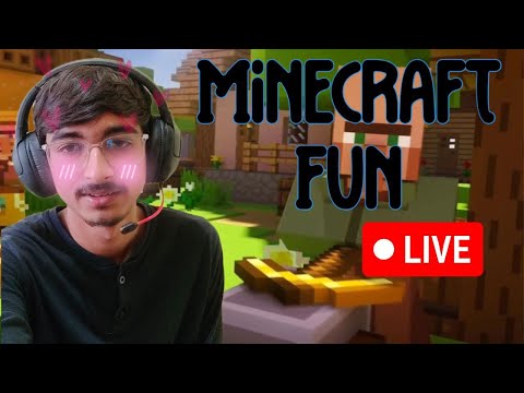 DrumKarma LIVE - (Stumble Guys now)Just Wandering In My World | Minecraft LIVE | 1.20.1 | Road to 2K SUBS....
