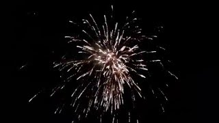 preview picture of video 'Fireworks display, New Years- Kawhia, New Zealand'