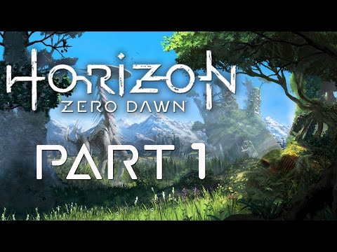 Let's play Horizon Zero Dawn German - part 1: Ein Blick in die Vergangenheit