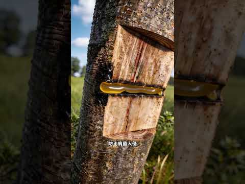 沉香木形成的过程！ #百科密码