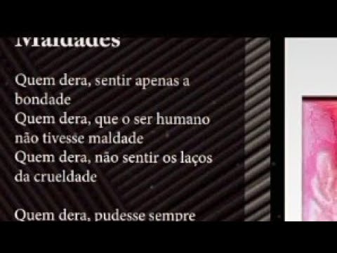 Poema: Maldade (Livro Poemas Ilustrados Para Redes Sociais)