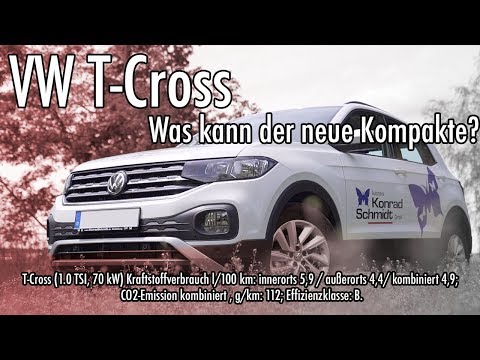 VW T-Cross | Was kann der Neue?| Probefahrt | 1.0 TSI | 95 PS | Offroad | Schmidtmotorsport