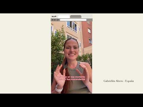 Gabrielita, testimonio en vídeo