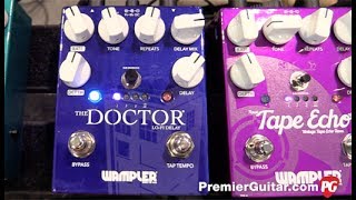 Video thumbnail for SNAMM '17 - Wampler The Doctor Lo-Fi Delay Demo by Premier Guitar