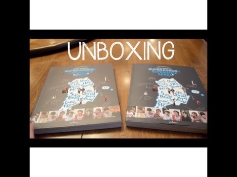 Unboxing Super Junior's Travel Books 1 and 2 Experience Korea