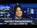 Maitreyi Ramakrishnan Loves Convincing People She S Related To Mindy Kaling The Tonight Show