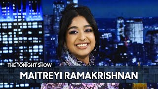Maitreyi Ramakrishnan Loves Convincing People She's Related to Mindy Kaling | The Tonight Show