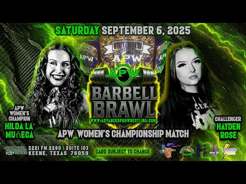 Hayden Rose vs Hilda La Muneca (APW WOMEN'S CHAMPIONSHIP)