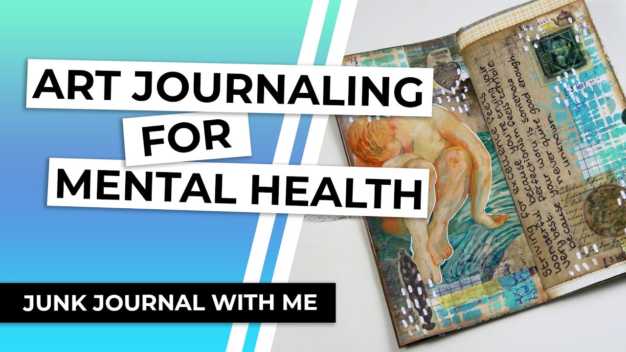 Traveler's Notebook Junk Journal with me | Art Journaling for Mental Health | Ep #24