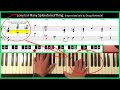 Love Is A Many Splendored Thing - jazz piano tutorial