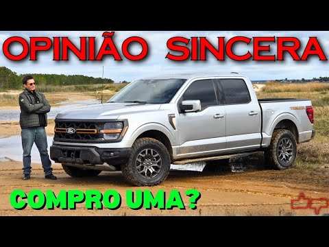 Vale a Pena comprar Ford F-150 TREMOR? Teste da Ranger grande OFF ROAD. Picape BRUTA de verdade? 4x4