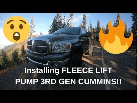 Unboxing and Installing Fleece PowerFlow in-tank Lift Pump!!!!