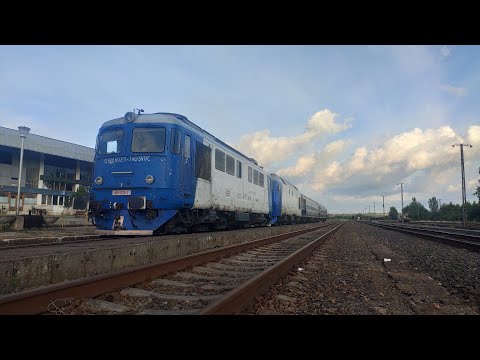 060-DA 60-1213-7 & GM 64-1300-4 defect cu R4324 Baia Mare-Satu Mare pleacă din gara Baia Mare