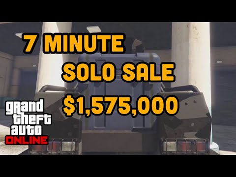 Selling Full Bunker Solo In 7 Minutes For $1,575,000 GTA5Online