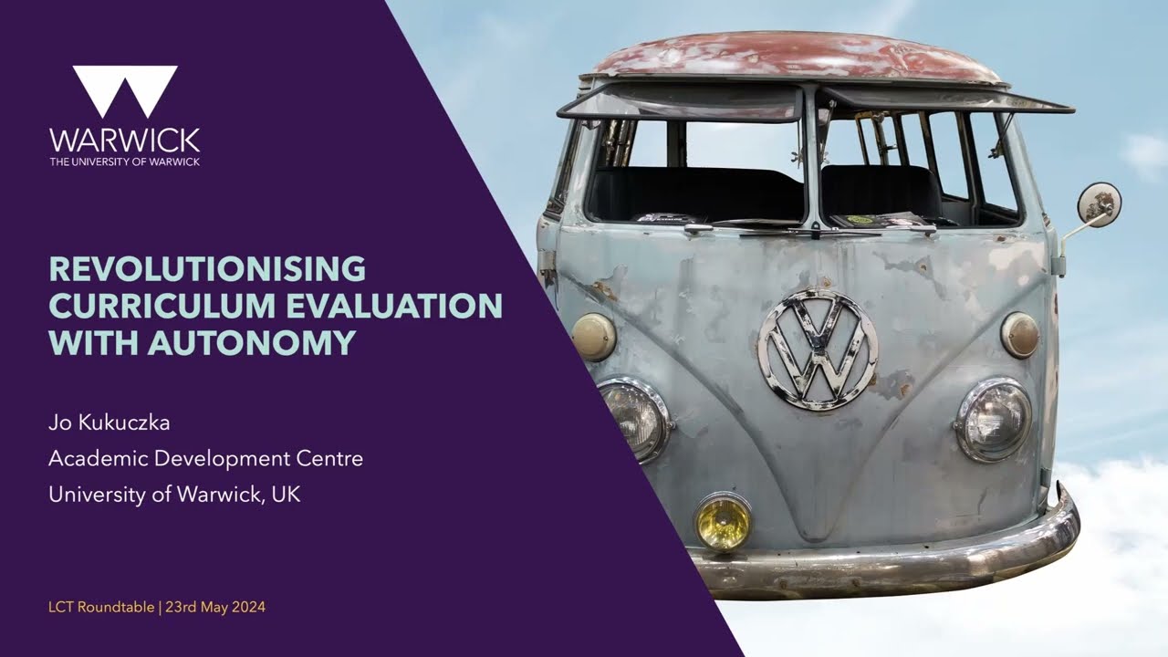 2024 Jo Kukuczka: Revolutionising higher education curriculum evaluation with Autonomy