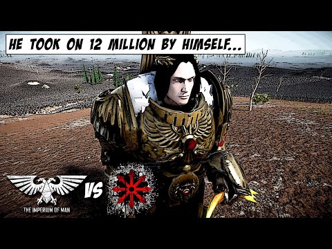 12 Million Chaos Cultists vs God Emperor of Mankind! | Warhammer 40k  | MODDED UEBS2
