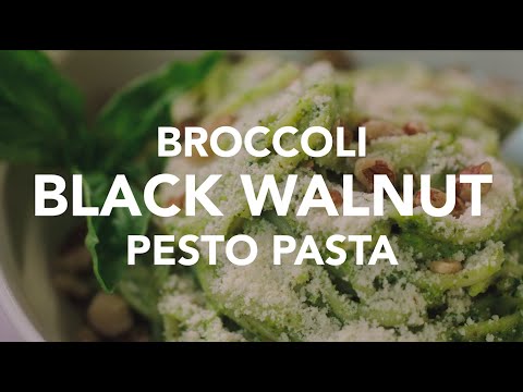 YouTube video about Broccoli-Walnut Pesto With Pasta