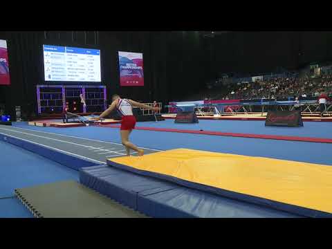 Jaydon Paddock - SILVER - Snr Men - 2019 British Tumbling Championships