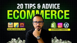 20 Powerful Tips & Advices for New Ecommerce Sellers & Startups in 2025 | Amazon, Flipkart & Meesho