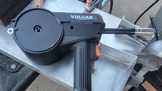First Welds with the Harbor freight Vulcan mig max 215 and the Vulcan 160 amp spool gun
