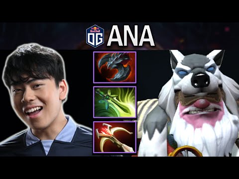 OG.ANA SMURF SNIPER WITH DAEDALUS-BUTTERFLY - DOTA 2 7.30E GAMEPLAY