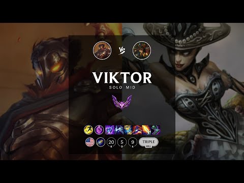 Viktor Mid vs Cassiopeia - NA Master Patch 12.9