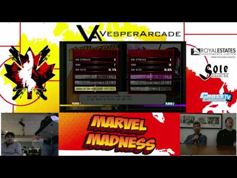 Team Donkey Kong vs Team USA MVC3 Part 1