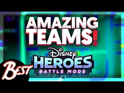 How To Build AMAZING Teams! - Disney Heroes: Battle Mode Gameplay - Best Mobile Gaming