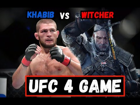 Khabib Nurmagomedov vs. The Witcher EA Sports UFC 4 immortal