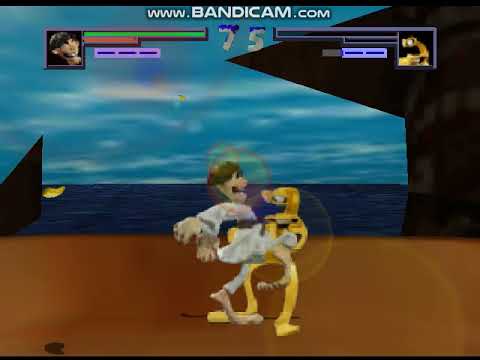 Clay Fighter 63 1/3 (N64) Kung Pow 288 Hits Insane Combo & Claytality