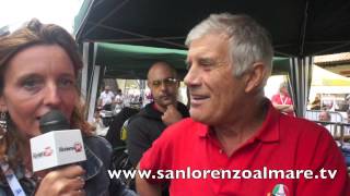 preview picture of video 'Giacomo Agostini  torna in pista ad Ospedaletti con la MV 500 Augusta'