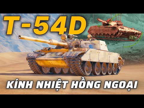 T-54D: Xe tăng trang bị kính nhiệt hồng ngoại | World of Tanks