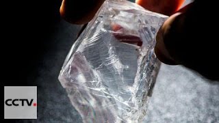 813-carat rough diamond unveiled in Paris