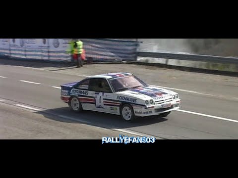 Opel Manta 400 Group B Rally Car Best of Sound and  Action