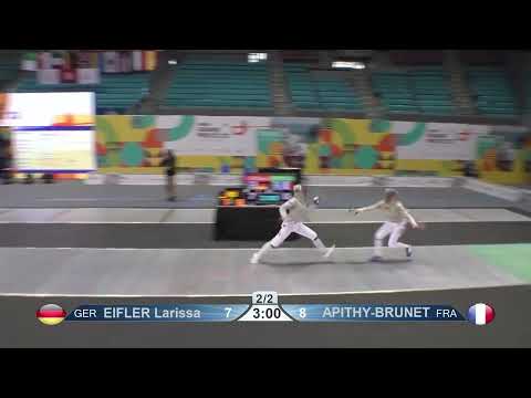 Tunis Grand Prix 2023 SWS - L16 - Larissa Eifler GER v Manon Apithy-Brunet FRA
