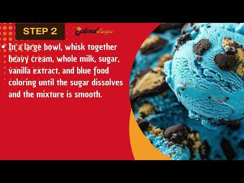 Cookie Monster Ice Cream | Best Homemade Dessert