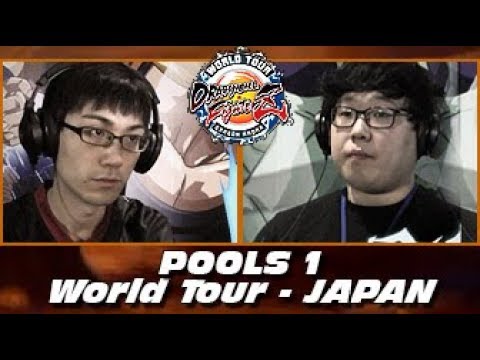 DBFZ - World Tour - Saga 6 Japan - Pools 1 - feat. Yutta, Kazunoko, Korossasu