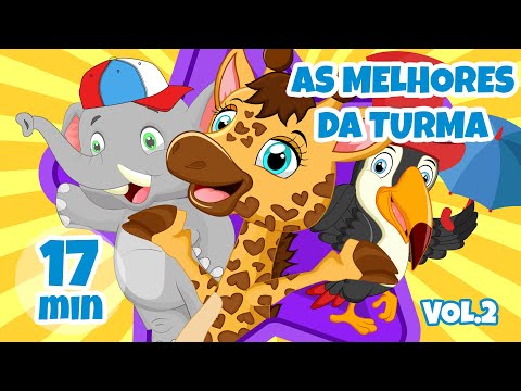 As Melhores da Turma Vol.2 - Giramille 17 min | Desenho Animado Musical