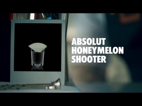 ABSOLUT HONEYMELON SHOOTER DRINK RECIPE - HOW TO MIX