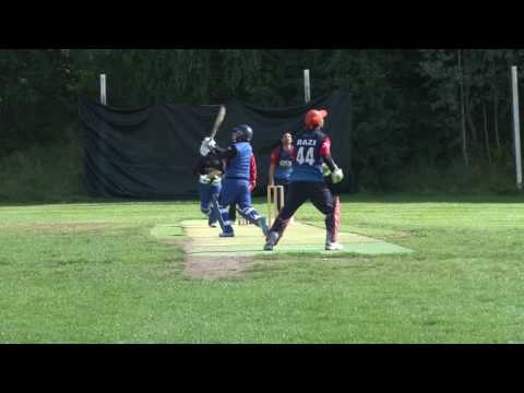 Fazil Mir Bowling Action  ( T-20 Norway )