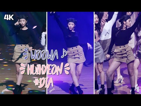 191015 DiA, HUIHYEON - WOOWA (4K 다이아, 기희현, 우와 @Hello K 충남대) 직캠 FANCAM by SPHiNX