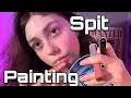 ASMR | SPIT PAINTING YOU with Objects + Doing Your Spit Makeup FAST | Mouth Sounds