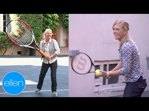 Tennis Star Melanie Oudin (Season 7) | Ellen
