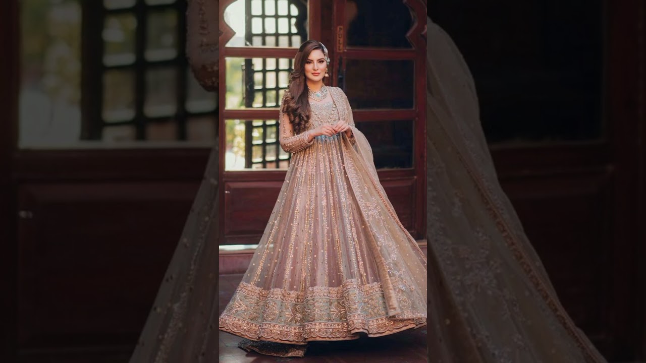 Top Pakistani maxi dresses for wedding party 😍🤩#shorts #youtubeshorts #maxi