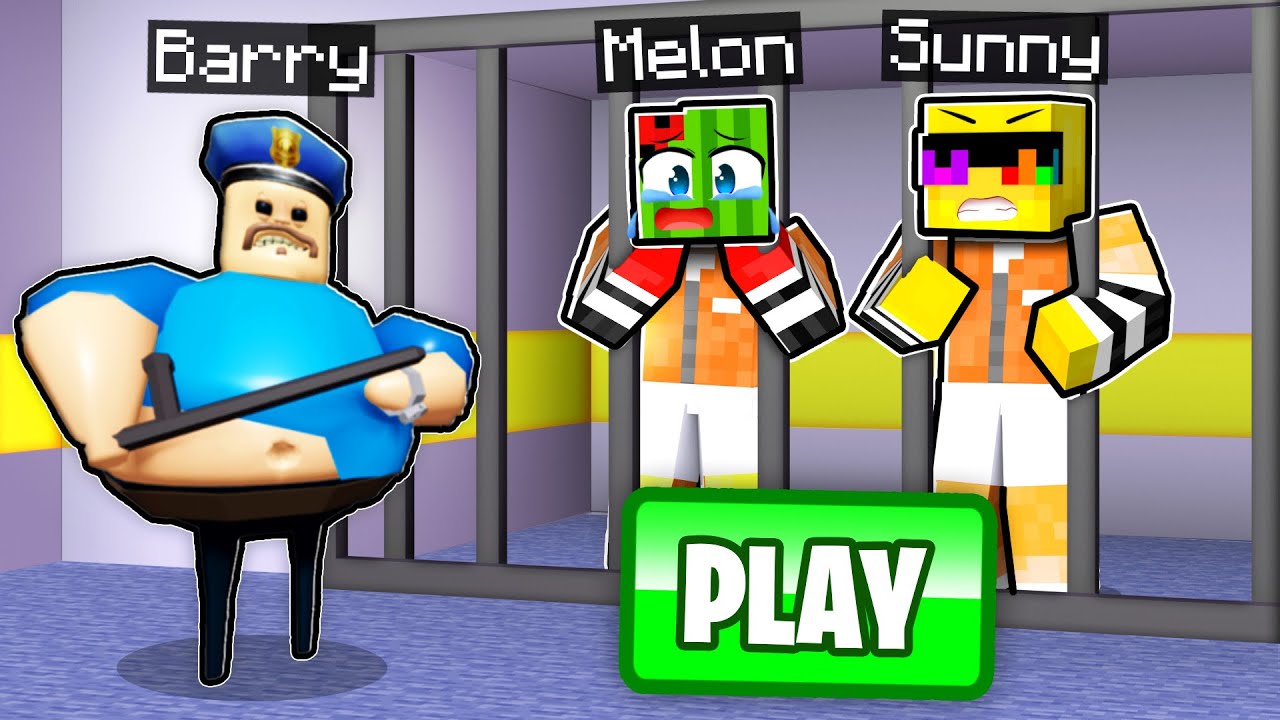 BARRY'S PRISON RUN In Minecraft!