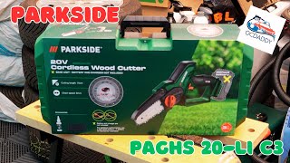 Parkside PAGHS 20-Li C3 wood cutter test... Or maybe not?