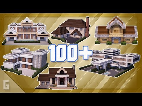 100+ Minecraft House Ideas!