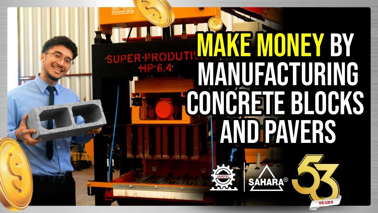 SUPER PRODUTIVA HP 6.4 - Turn CONCRETE into PROFIT with CONCRETE BLOCKS - Jarfel // Sahara
